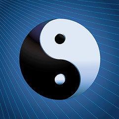 Image showing Yin Yang Symbol