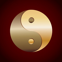 Image showing Yin Yang Symbol