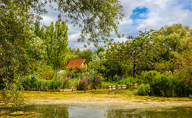 Image showing Marshes in Bourges, France