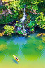 Image showing The valley of the Tarn river, french canyon