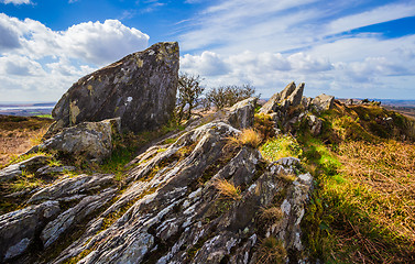 Image showing Roc\'h Trevezel summit of Brittany