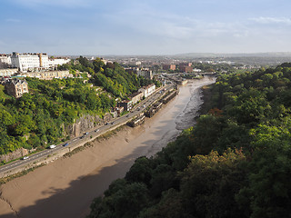 Image showing River Avon Gorge in Bristol