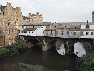 Image showing Pulteney Bridge in Bath