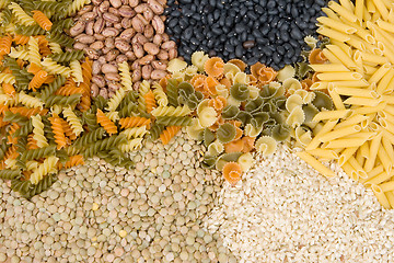 Image showing Pasta_Beans_Rice_Pattern2