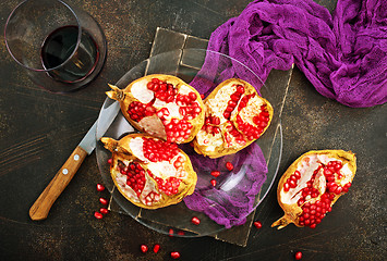 Image showing  pomegranate