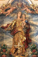 Image showing Virgin Mary with baby Jesus