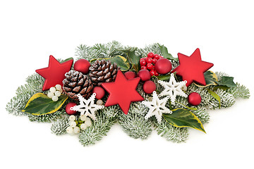 Image showing Christmas Festive Table Decoration