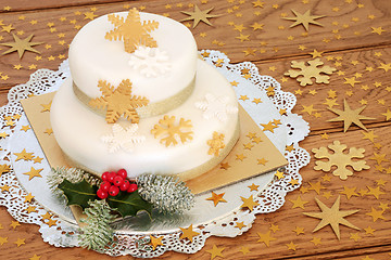 Image showing Luxury Christmas Cake