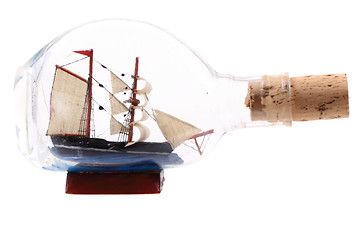 Image showing ship in the bottle