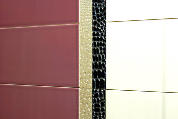 Image showing Purple tiles