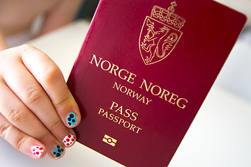 Image showing Norwegian Passport