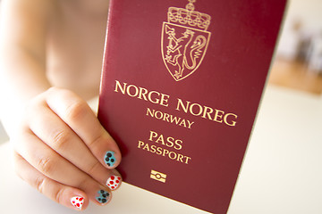 Image showing Norwegian Passport