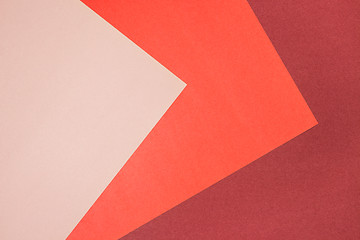 Image showing Three shades of pink