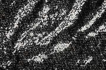 Image showing Black and silver metallic sequin background