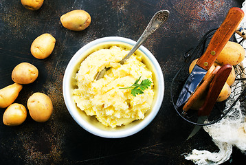 Image showing mashed potato