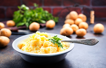 Image showing mashed potato