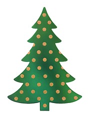 Image showing Green Christmas tree