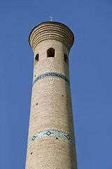 Image showing Minaret in Uzbekistan