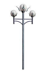 Image showing Street lamppost, isolated