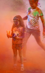 Image showing Holi color festival