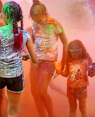 Image showing Holi color festival