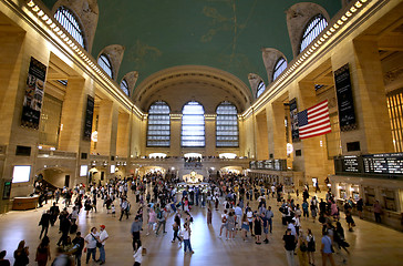 Image showing New York, USA – August 23, 2018: Inside view of the main hall 