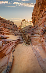 Image showing Canyon in desert