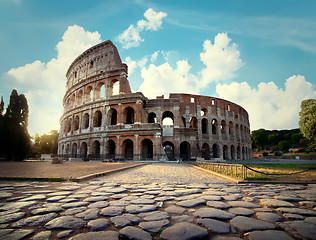 Image showing Colosseum in Rome