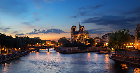 Image showing Notre Dame de Paris