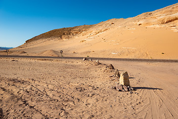 Image showing Desert in evening