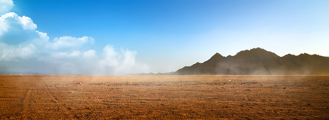 Image showing Mountains at surise