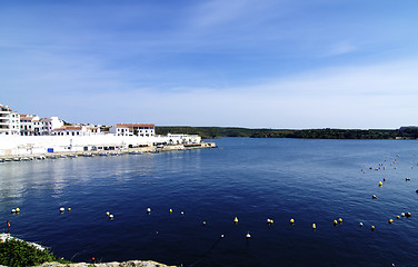 Image showing Es Castell Harbor