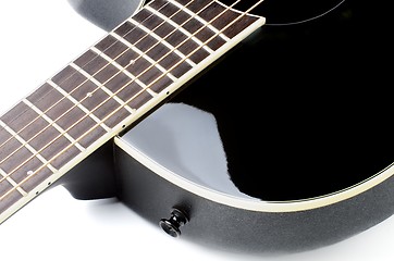 Image showing Black Classical Guitar