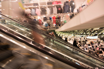 Image showing photographer at the mall