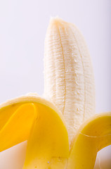 Image showing Peeled Banana Close up