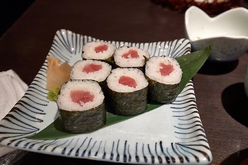 Image showing Sushi maki set