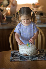 Image showing Placing The Candles