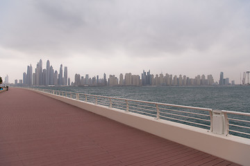 Image showing Panorama Dubai city UAE