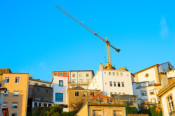 Image showing Porto construction site, Portugal