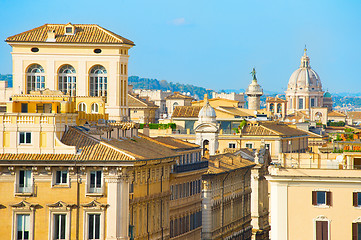 Image showing Rome Old Town view