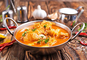 Image showing chicken curry