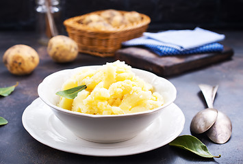 Image showing mashed potato 