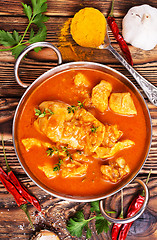 Image showing chicken curry