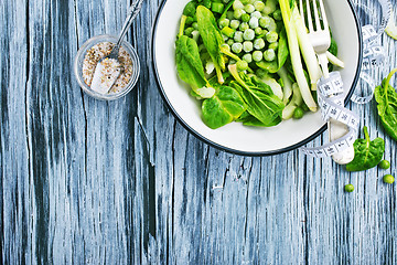 Image showing green salad