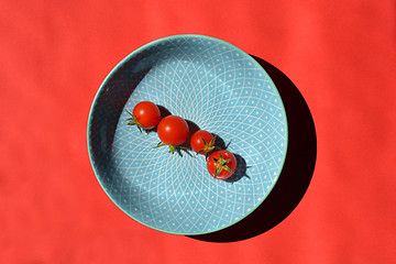 Image showing Cherry tomatos