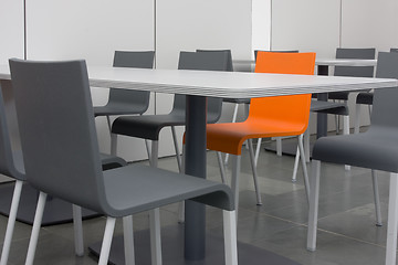 Image showing Orange chair