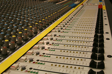 Image showing Audio mixer