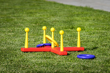 Image showing Outdoor ring game