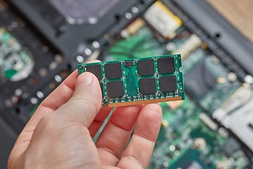 Image showing Memory modules for laptops