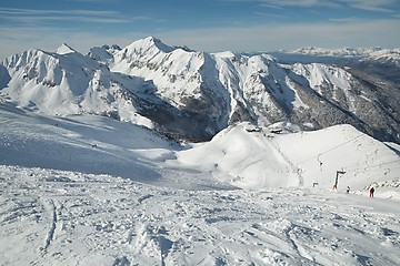 Image showing Winter in the Alps